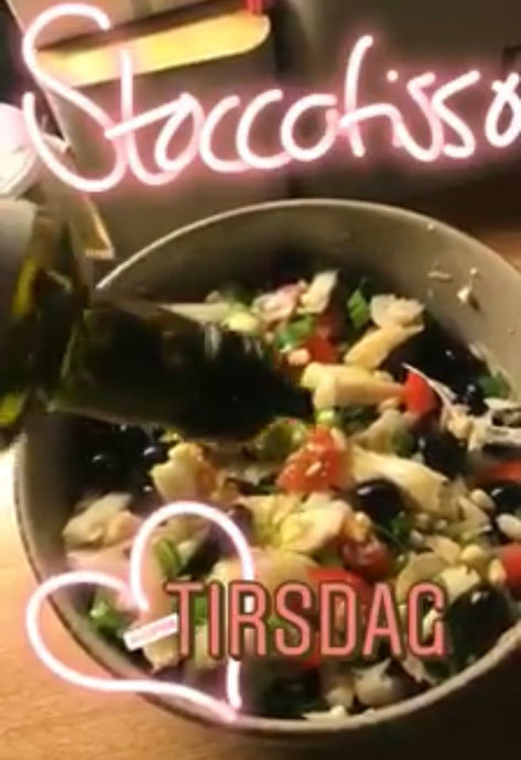 Karens tørrfisk-salat